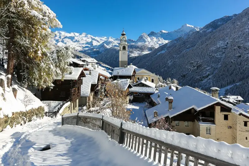 Milano, Como, Torino dhe ski në Aosta