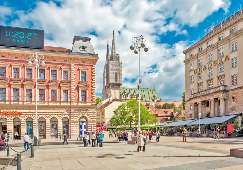 Zagreb, Bled, Ljubljana, Split, Makarska, Mostar — Kroaci, Slloveni dhe Bosnjë-Hercegovinë — foto 5 nga 6