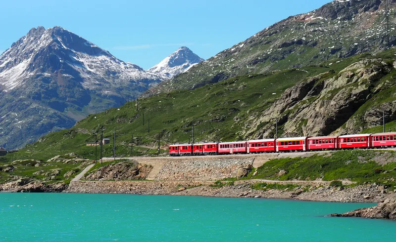 Basel, Colmar, Strasbourg, Zürich, St. Moritz, Bernina Express, Milano
