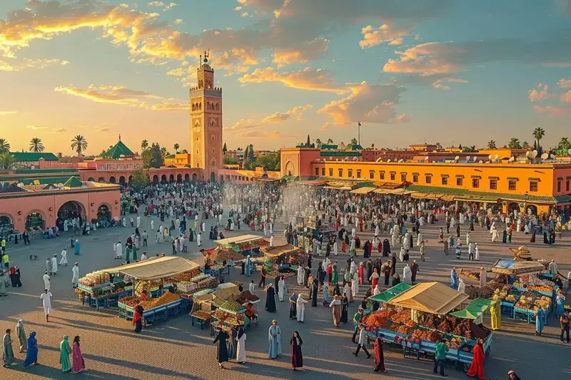 Marrakesh, Casablanca, Rabat