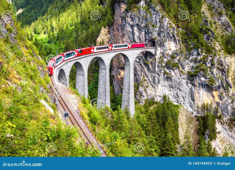 Treni i Kuq Bernina & Milano
