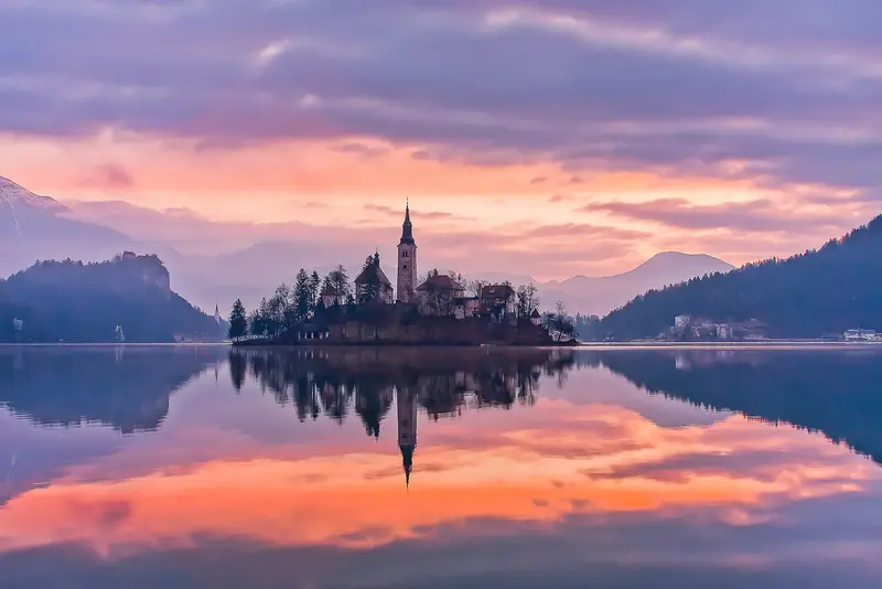 Ljubljanë, Liqeni Bled dhe Trieste