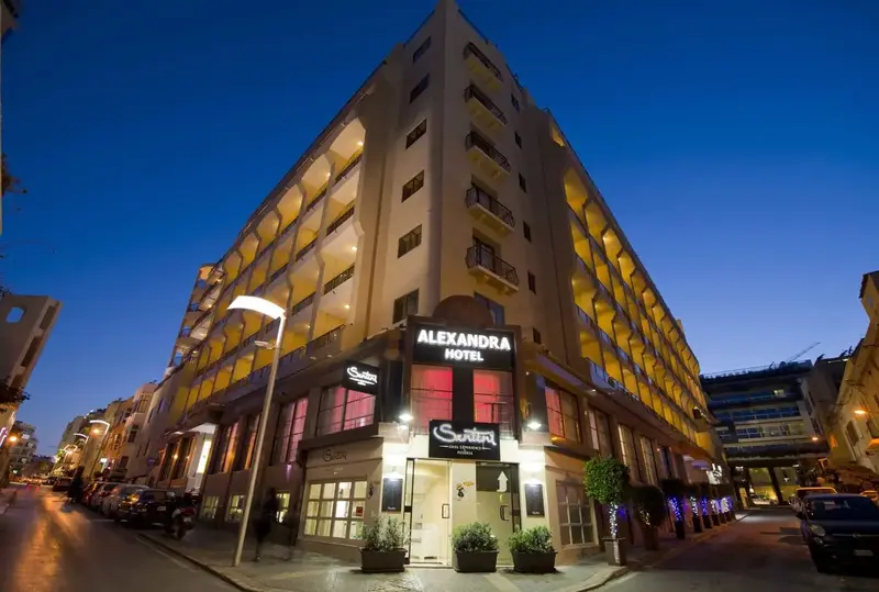 Alexandra Hotel, Maltë