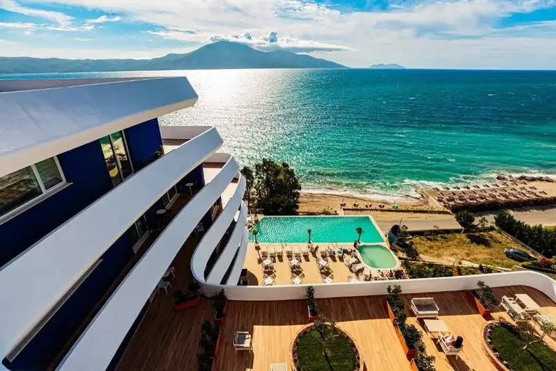 Hotel Regina Blu, Radhimë, Vlorë — Radhimë, Shqipëri — foto 7 nga 8