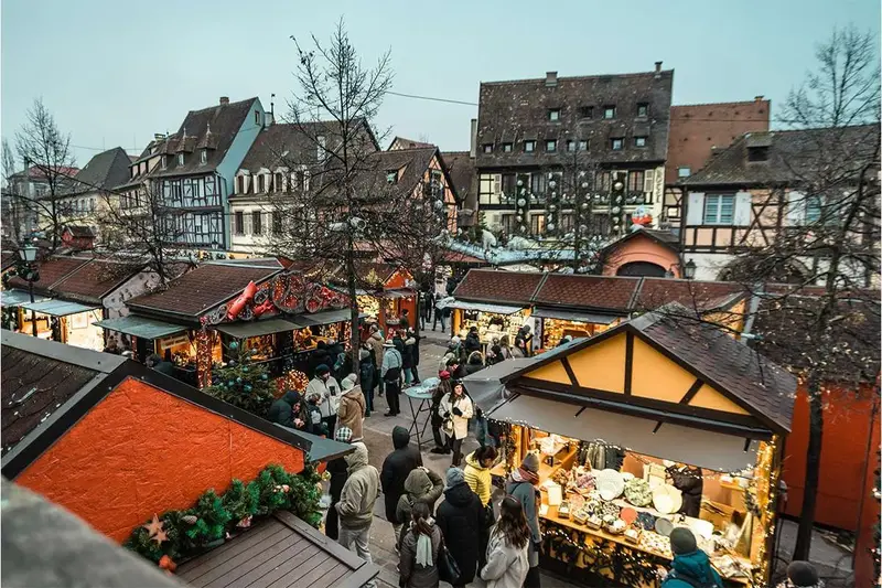 Colmar, tregu i Krishtlindjeve — Colmar, Francë — foto 8 nga 9