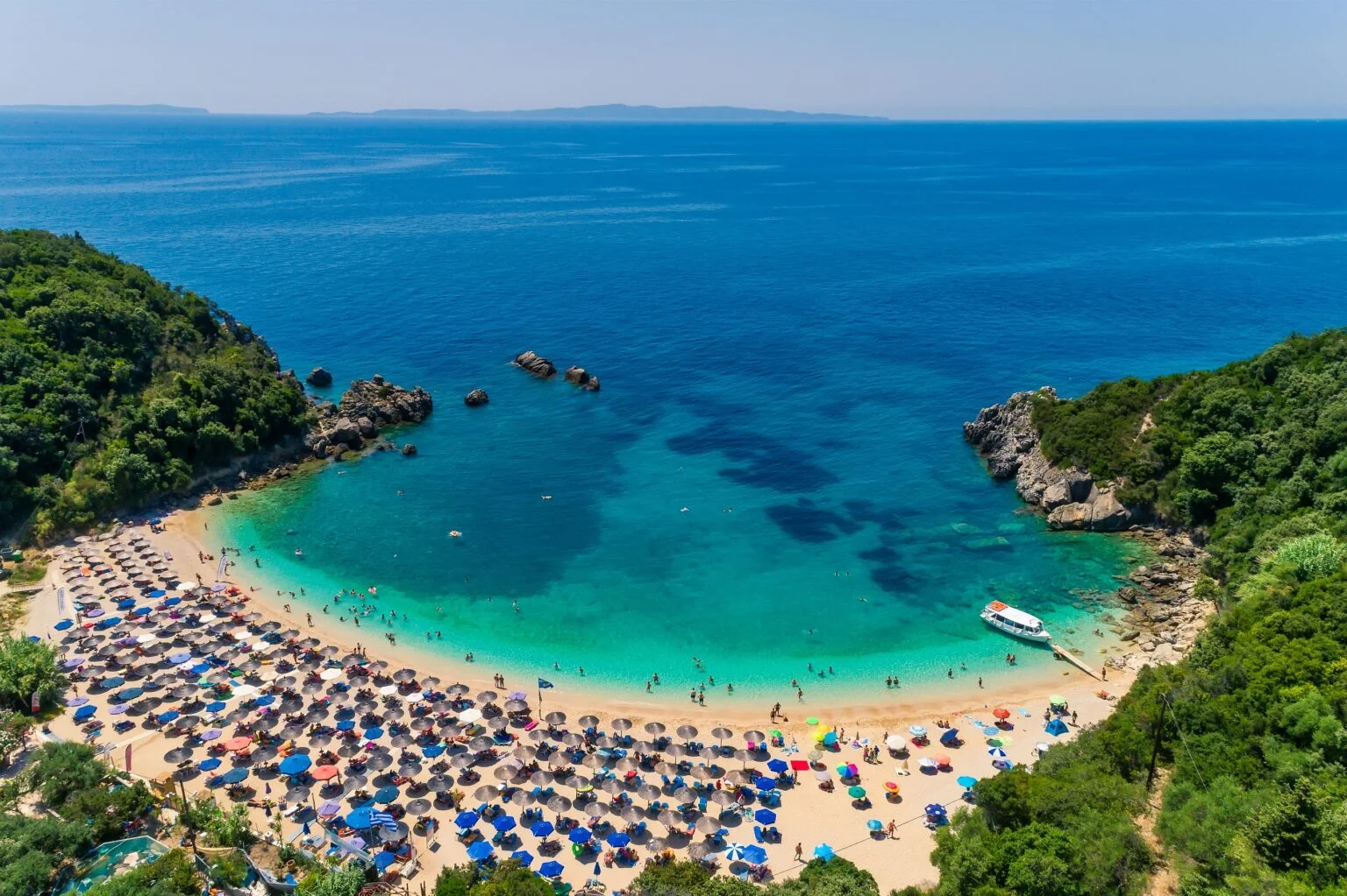 Plazh në Parga, 1 ditë