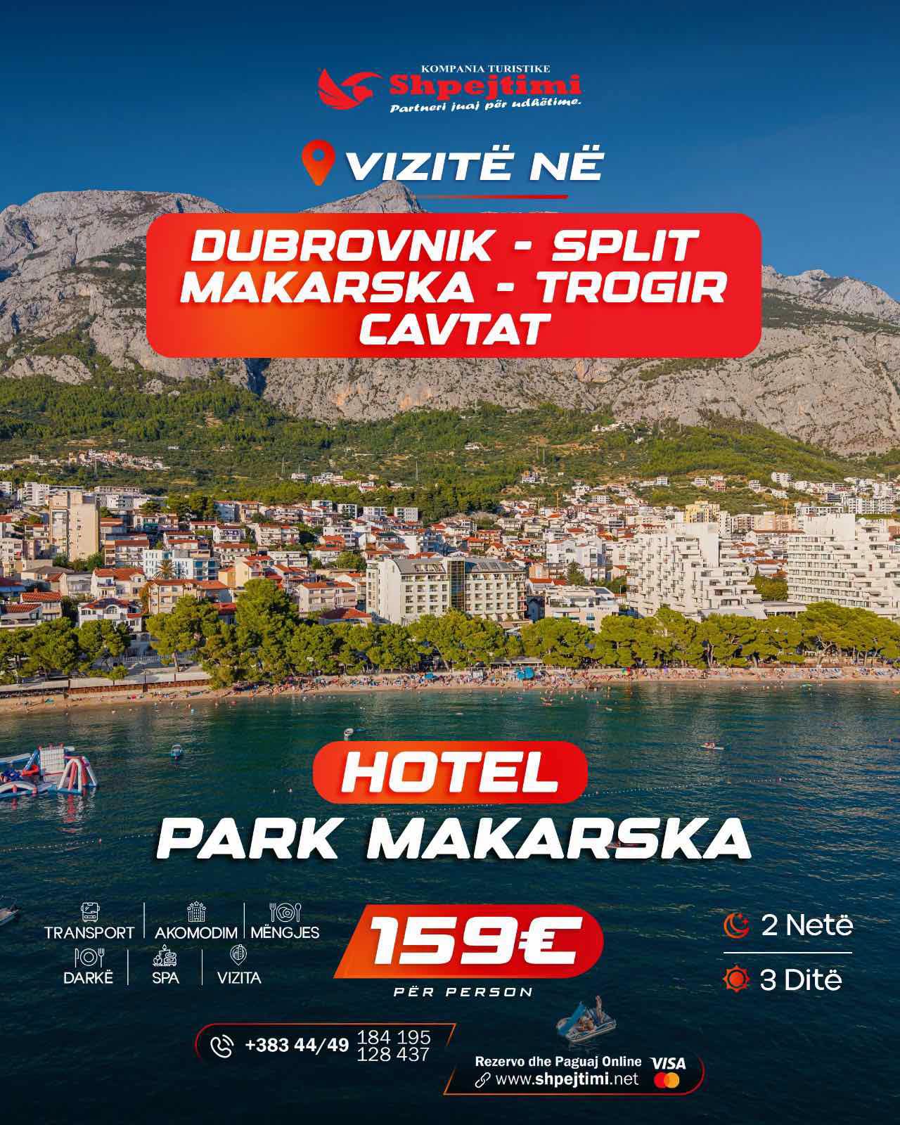 Hotel Park Makarska, Riviera Kroate — Riviera Kroate (Dubrovnik, Split, Trogir, Cavtat) — foto 12 nga 12