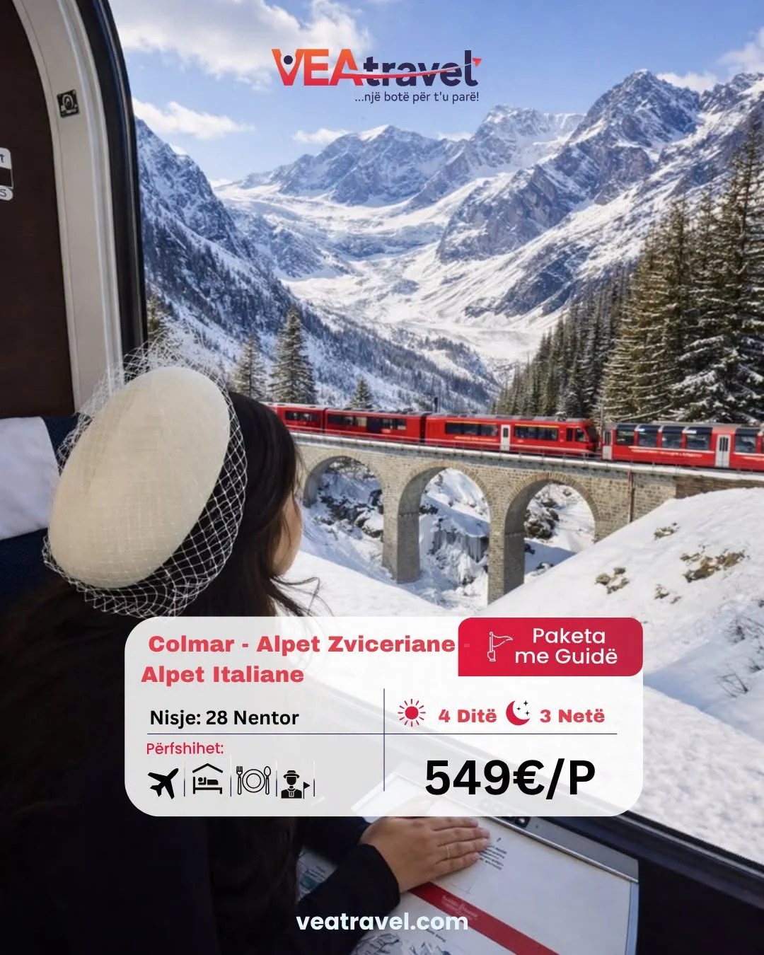 Strasbourg – Colmar – Alpet Zviceriane – Alpet Italiane