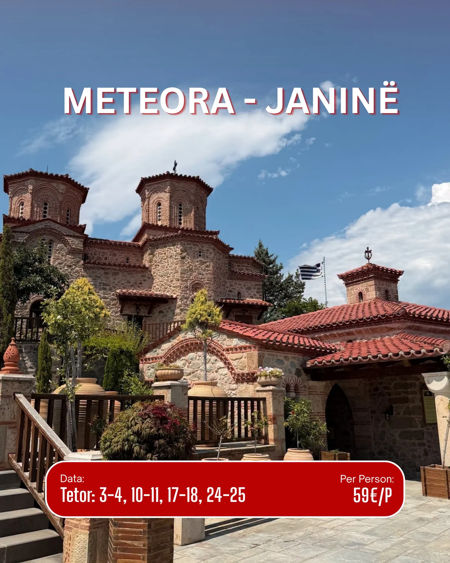 Meteora – Janinë – Kalabaka