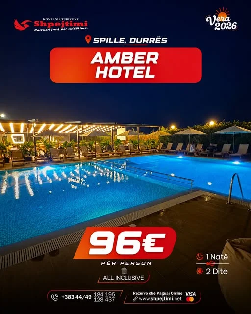 Amber Hotel, Spille, Durrës