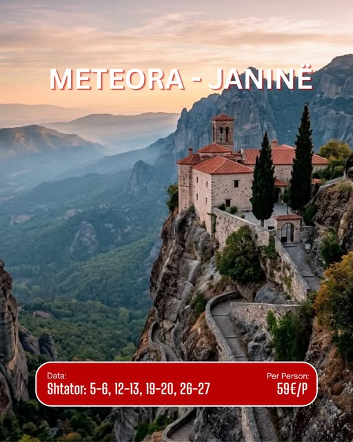 Meteora – Janinë – Kalabaka