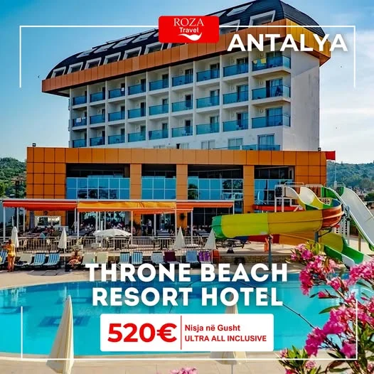 Throne Beach Resort Hotel, Antalya