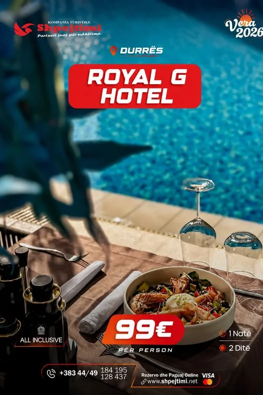 Hotel Royal G & Spa, Durrës