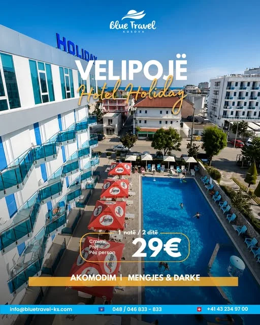 Hotel Holiday, Velipojë