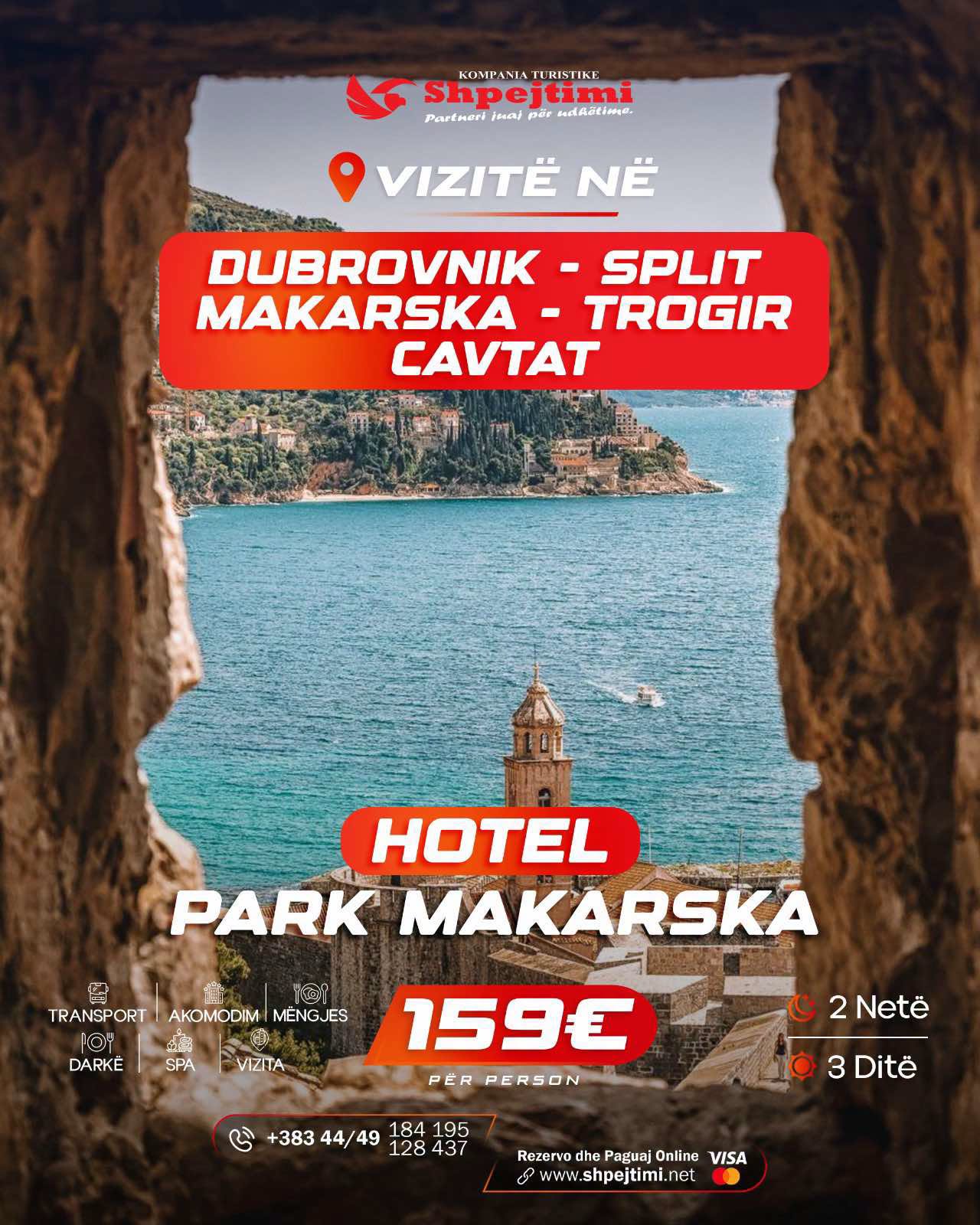 Hotel Park Makarska, Riviera Kroate — Riviera Kroate (Dubrovnik, Split, Trogir, Cavtat) — foto 9 nga 12