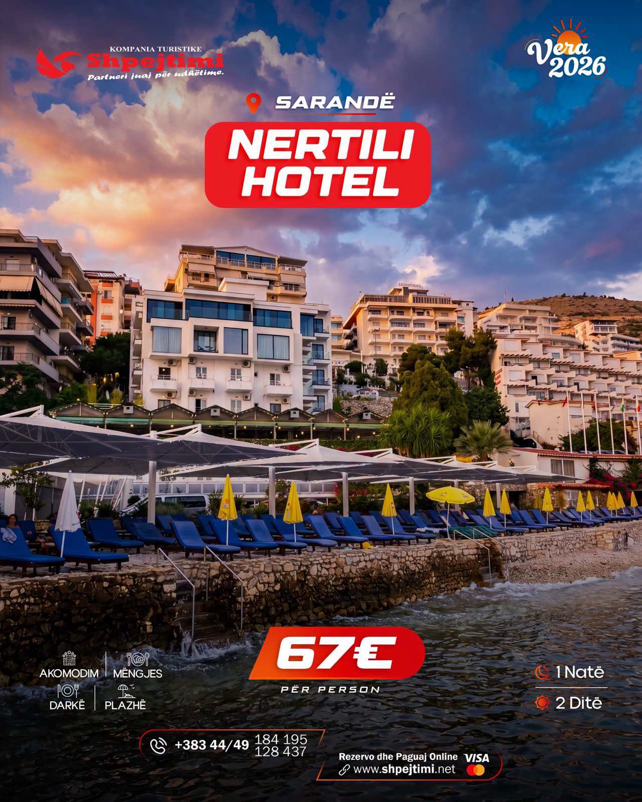 Hotel Nertili, Sarandë