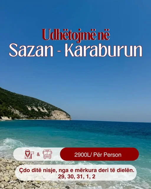 Sazan – Karaburun me anije