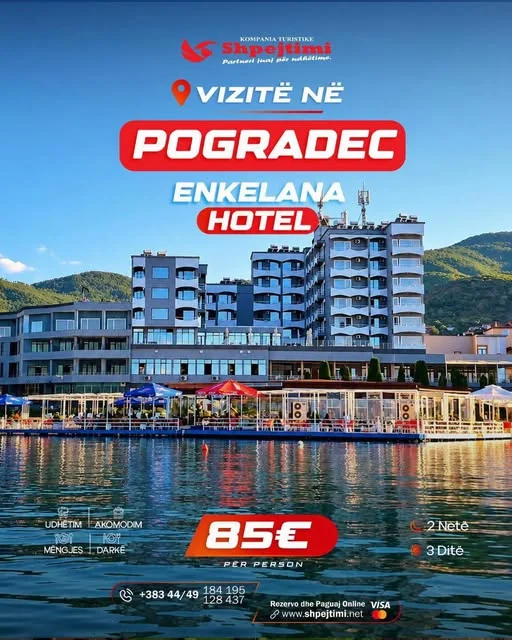 Hotel Enkelana, Pogradec