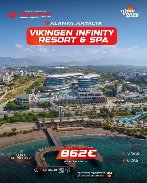 Vikingen Infinity Resort & Spa, Alanya-Antalya