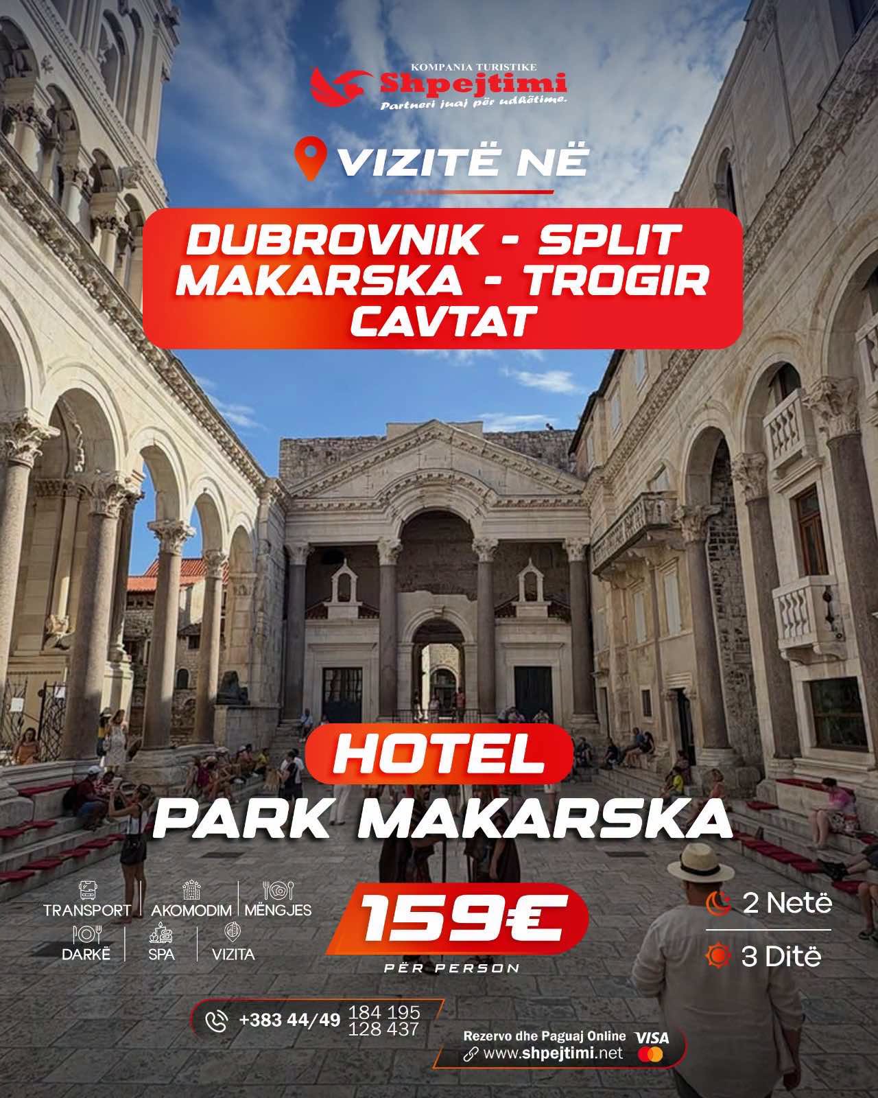 Hotel Park Makarska, Riviera Kroate — Riviera Kroate (Dubrovnik, Split, Trogir, Cavtat) — foto 8 nga 12