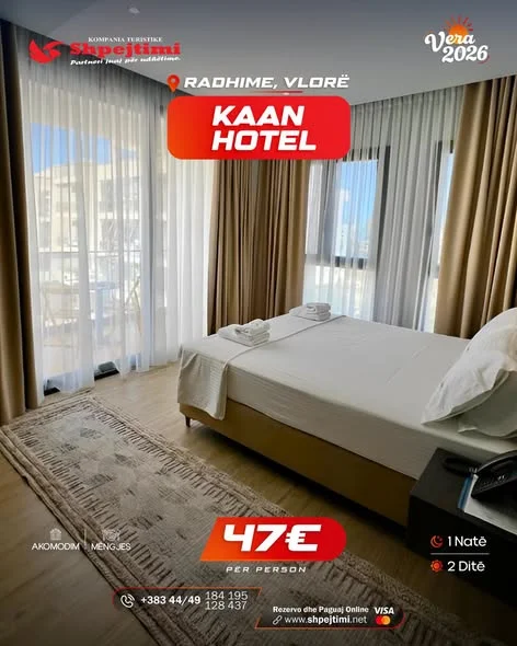 KAAN Hotel, Radhimë, Vlorë