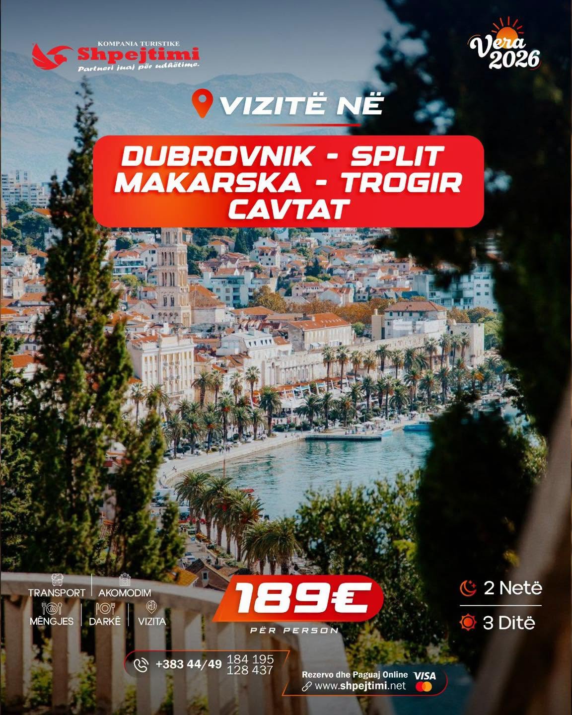 Riviera Kroate: Dubrovnik, Split, Trogir, Cavtat