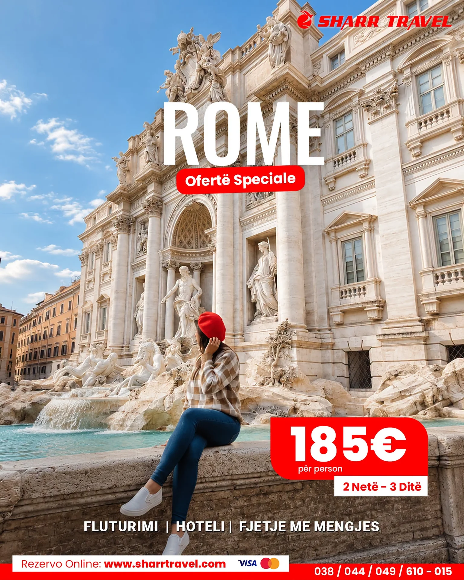 Romë, fluturim dhe hotel — Romë, Itali — foto 6 nga 6