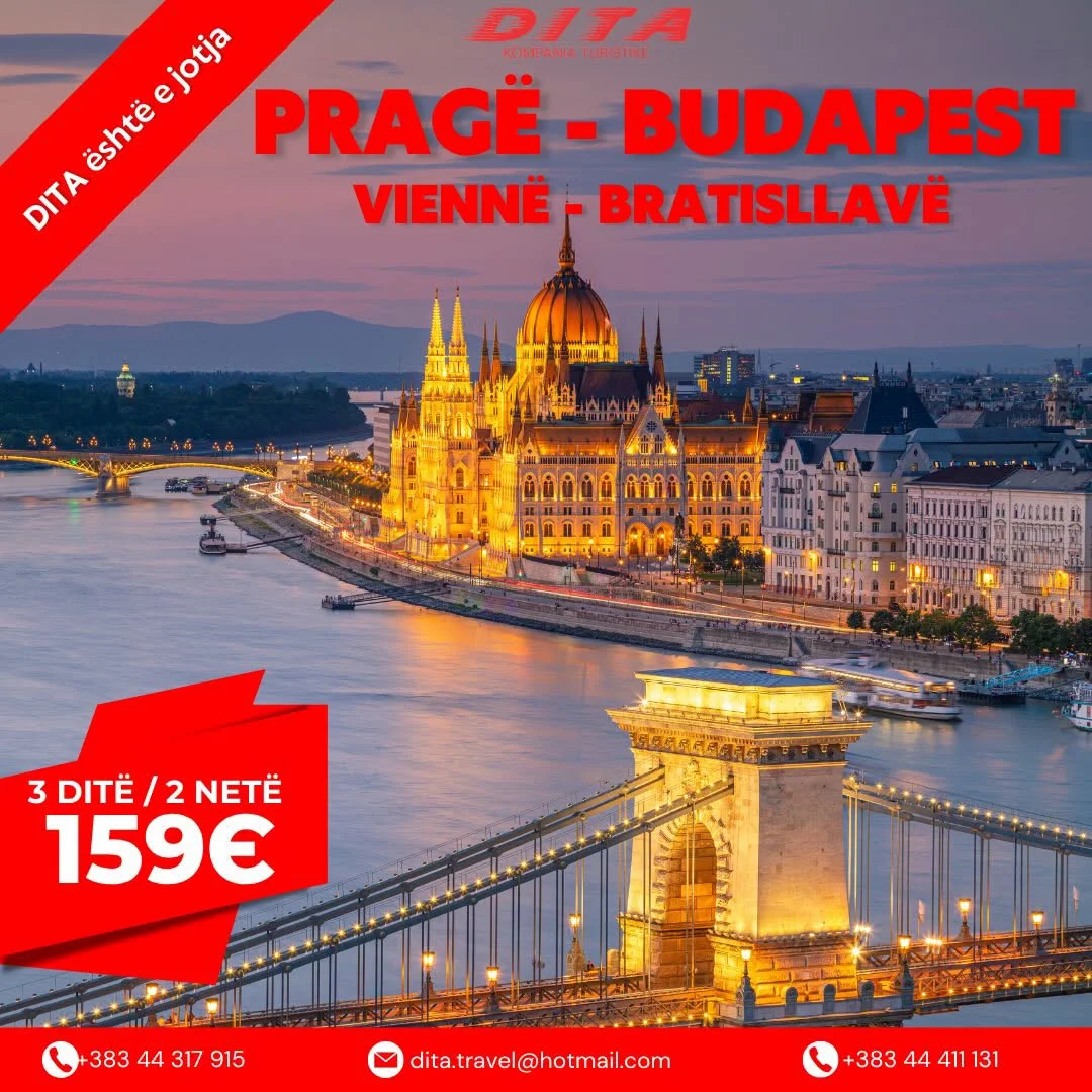 Pragë, Budapest, Vienë dhe Bratisllavë — Pragë, Budapest, Vienë, Bratisllavë — foto 8 nga 11