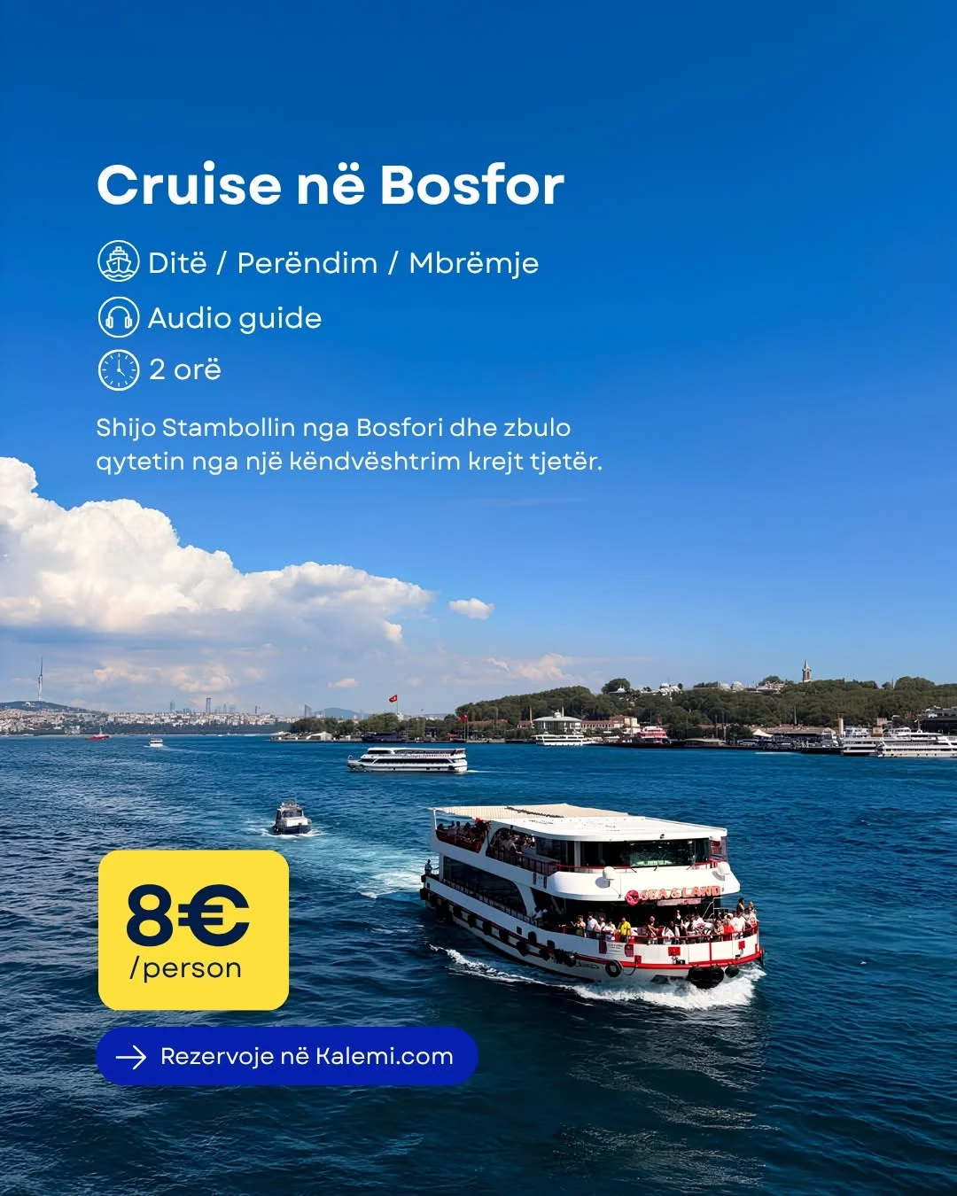 Cruise në Bosfor