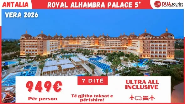 Royal Alhambra Palace 5*, Antalya