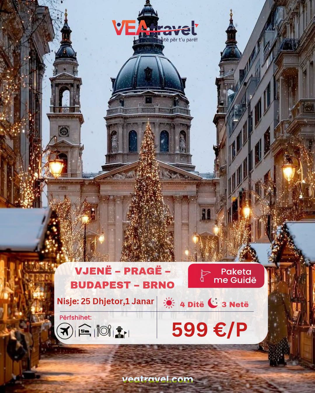 Vjenë, Pragë, Budapest dhe Brno — Vjenë, Pragë, Budapest dhe Brno — foto 8 nga 8