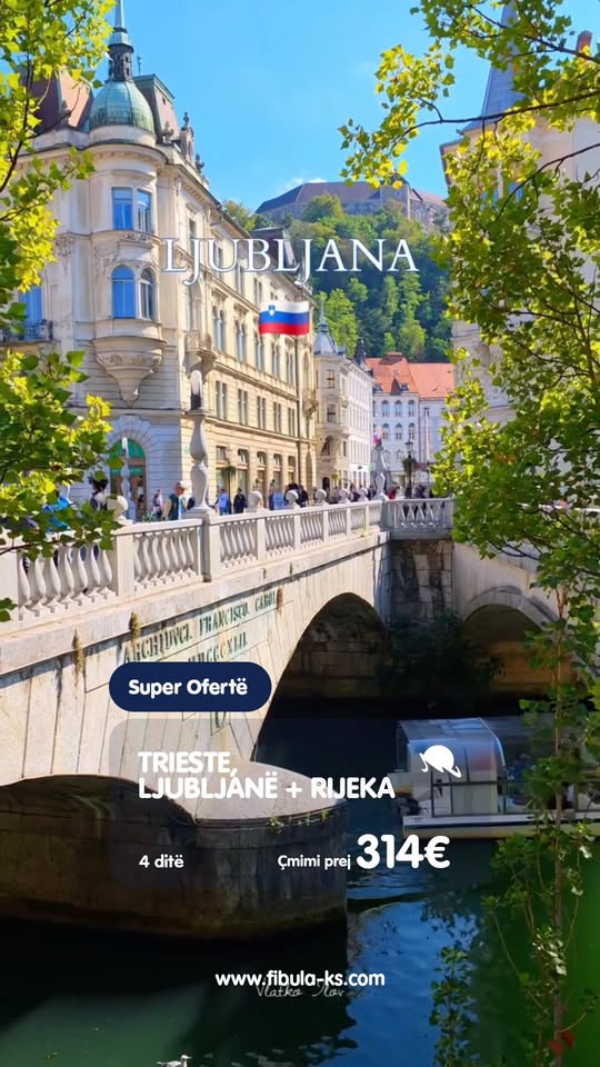Trieste, Ljubljanë dhe Rijeka
