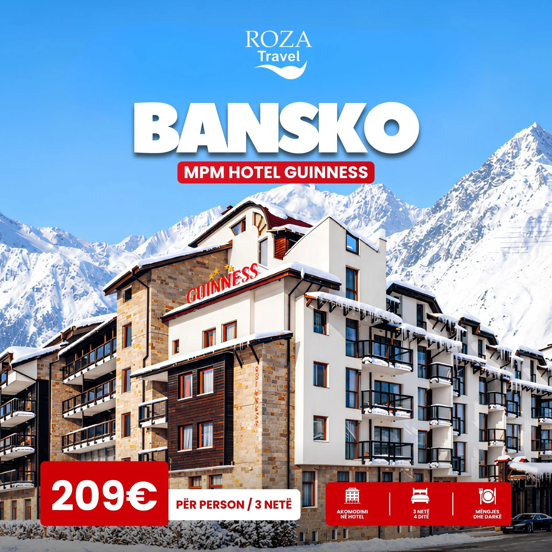 MPM Hotel Guinness, Bansko
