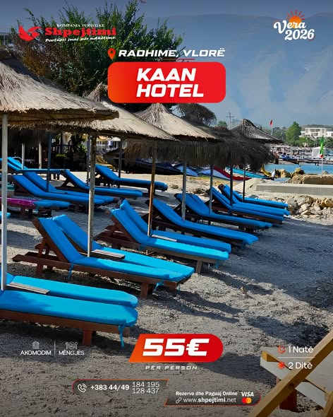 KAAN Hotel, Radhimë, Vlorë