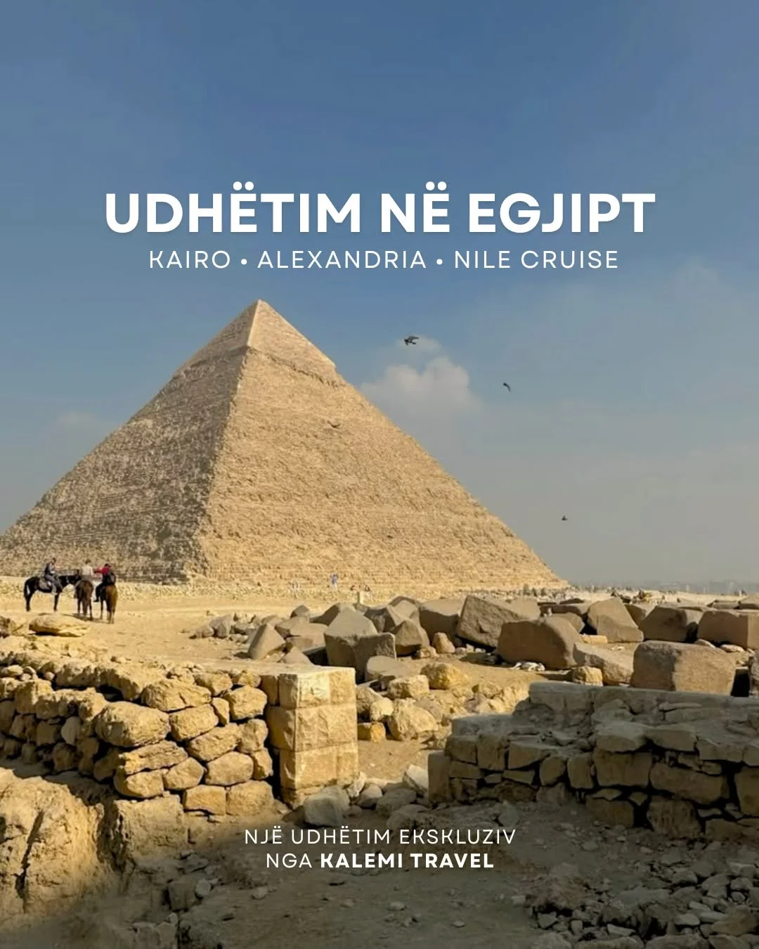Udhëtim në Egjipt: Kairo, Aleksandria, Kroaziera në Nil