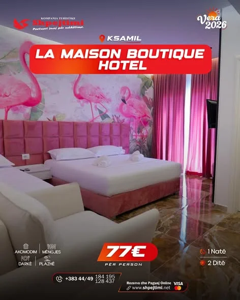 La Maison Boutique Hotel, Ksamil