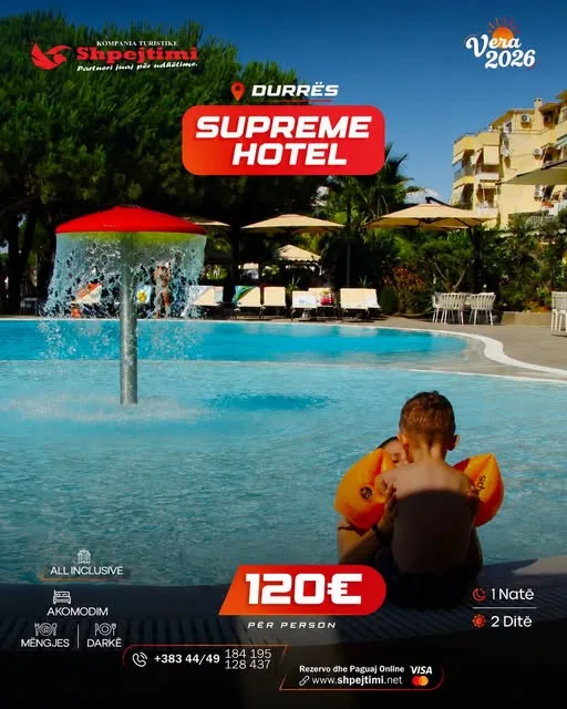 Supreme Hotel 5, Durrës (Qerret)