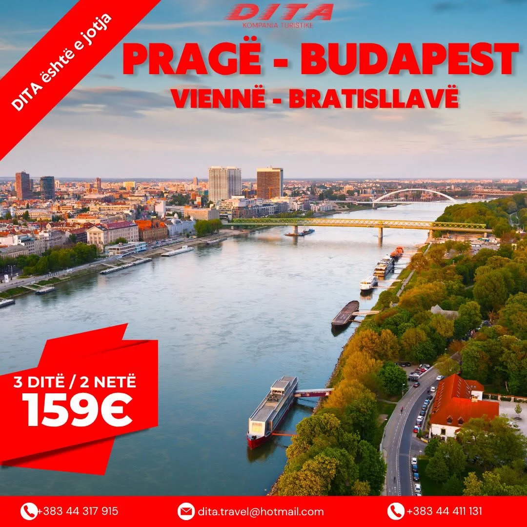 Pragë, Budapest, Vienë dhe Bratisllavë — Pragë, Budapest, Vienë, Bratisllavë — foto 9 nga 11