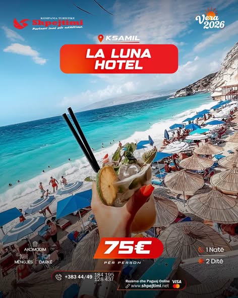 La Luna Hotel, Ksamil