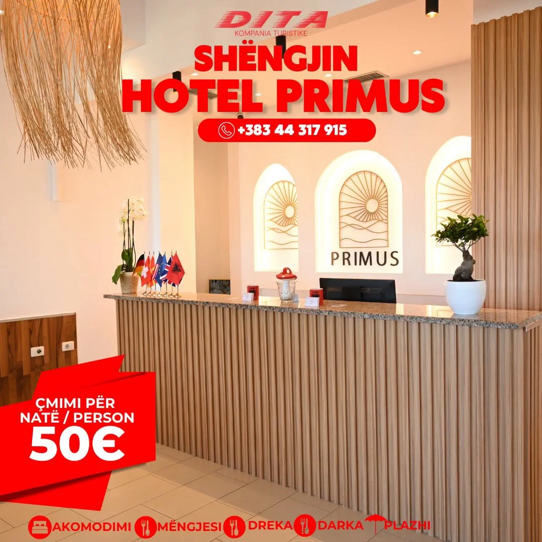 Hotel Primus, Shëngjin