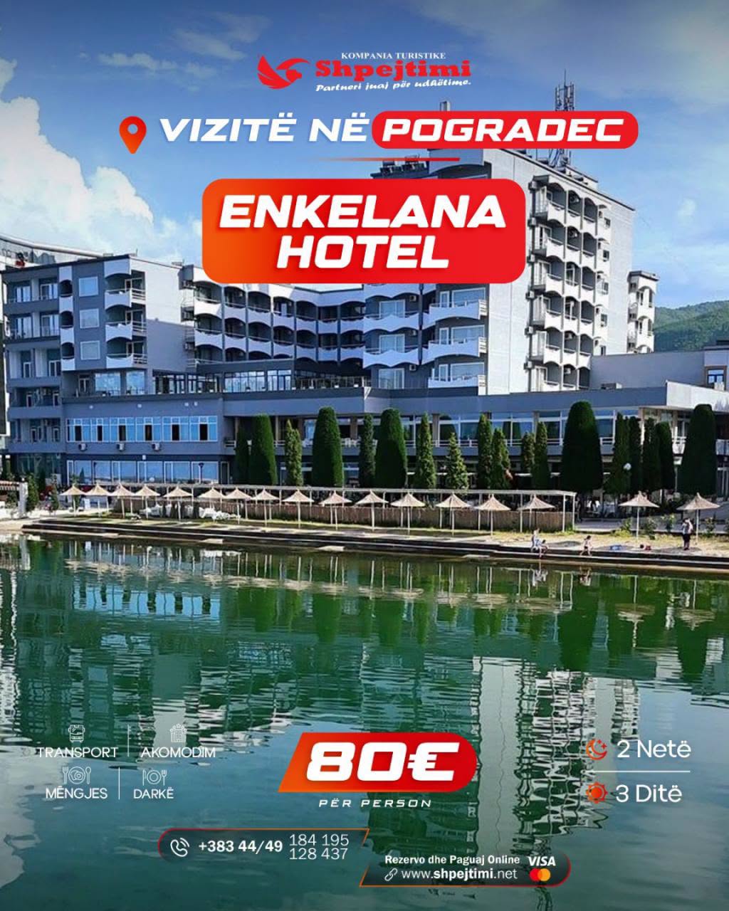 Hotel Enkelana, Pogradec — Pogradec, Shqipëri — foto 9 nga 13