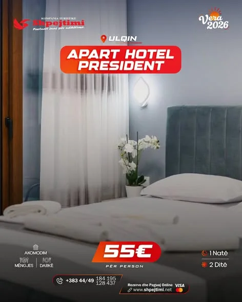 Apart Hotel President, Ulqin
