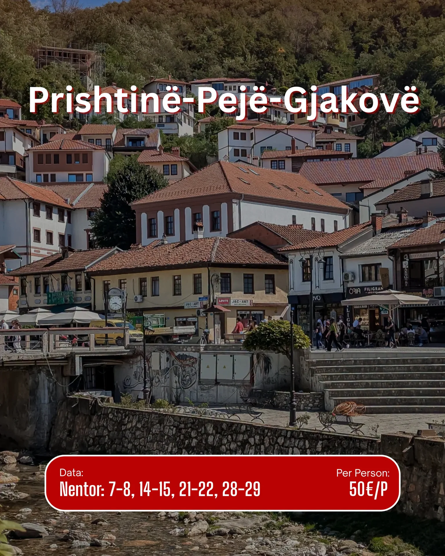 Prishtinë, Pejë, Gjakovë dhe Prekaz — Kosovë — foto 6 nga 6
