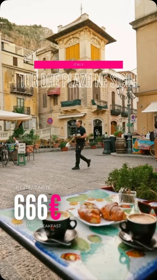 Tur dhe Plazh në Siçili me Guide Shqipfolëse