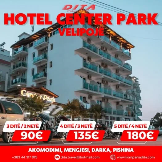 Hotel Center Park, Velipojë