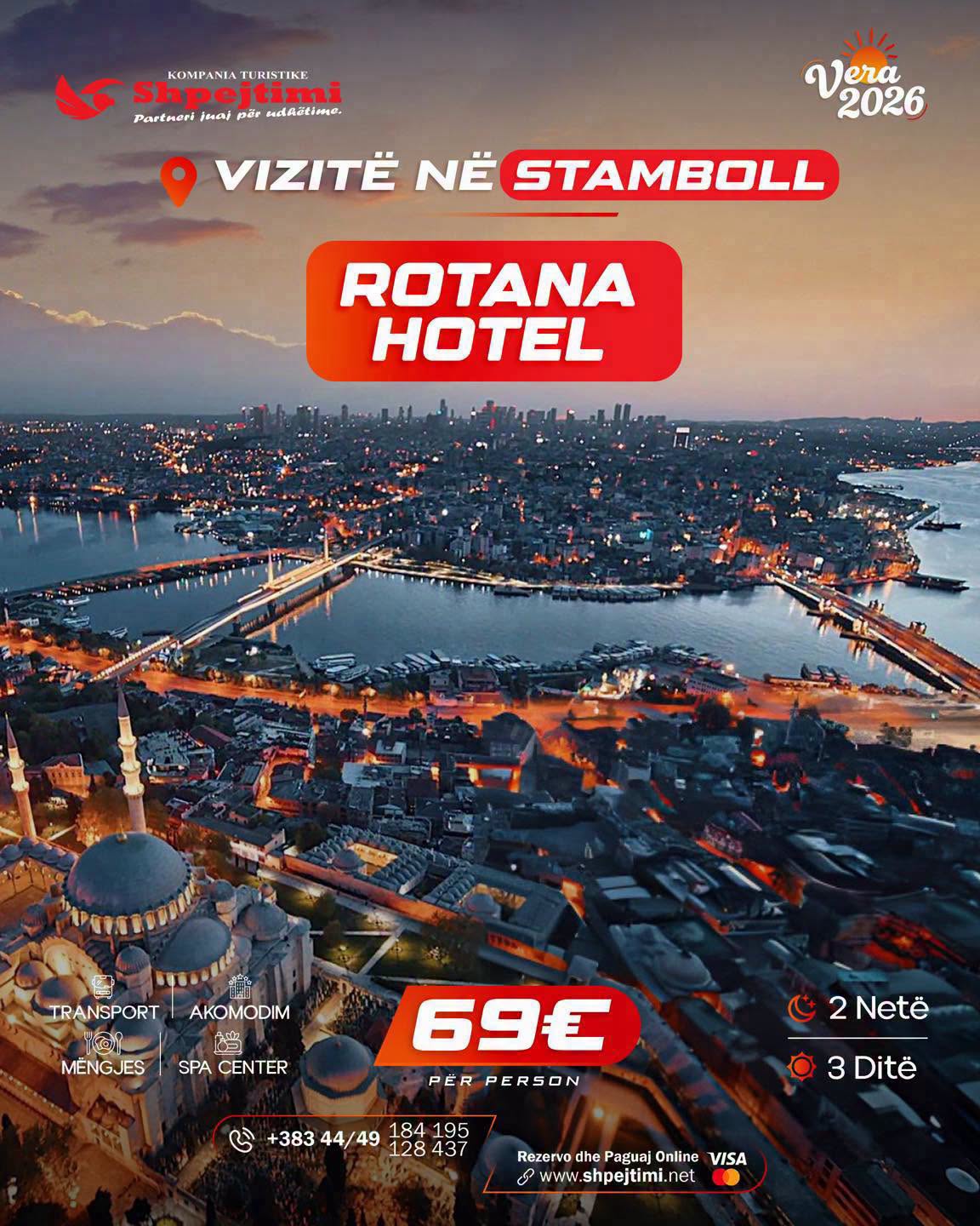 Rotana Hotel, Stamboll