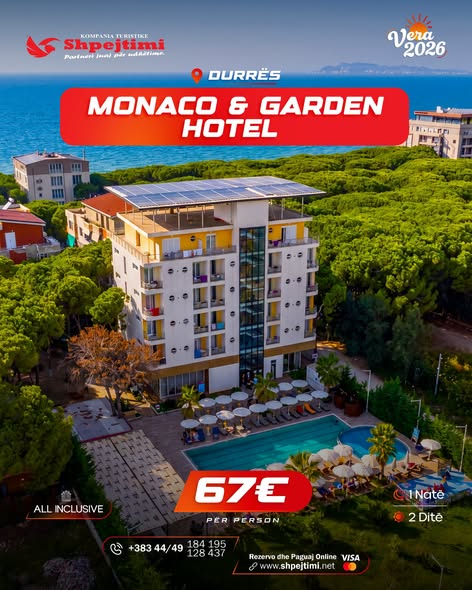 Hotel Monaco & Garden, Durrës