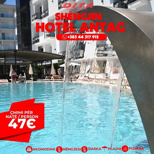 Hotel Antag, Shëngjin
