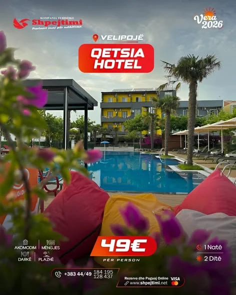 Qetsia Hotel, Velipojë