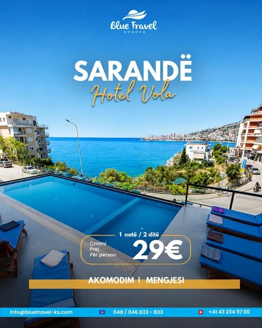 Vola Hotel, Sarandë (11-30 Shtator)